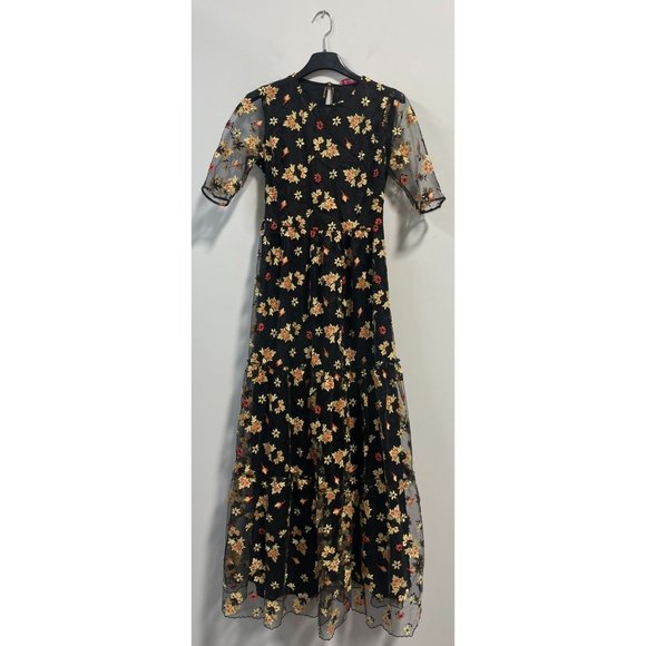 Blugirl Folies Tulle Floral Dress - Picture 3 of 8